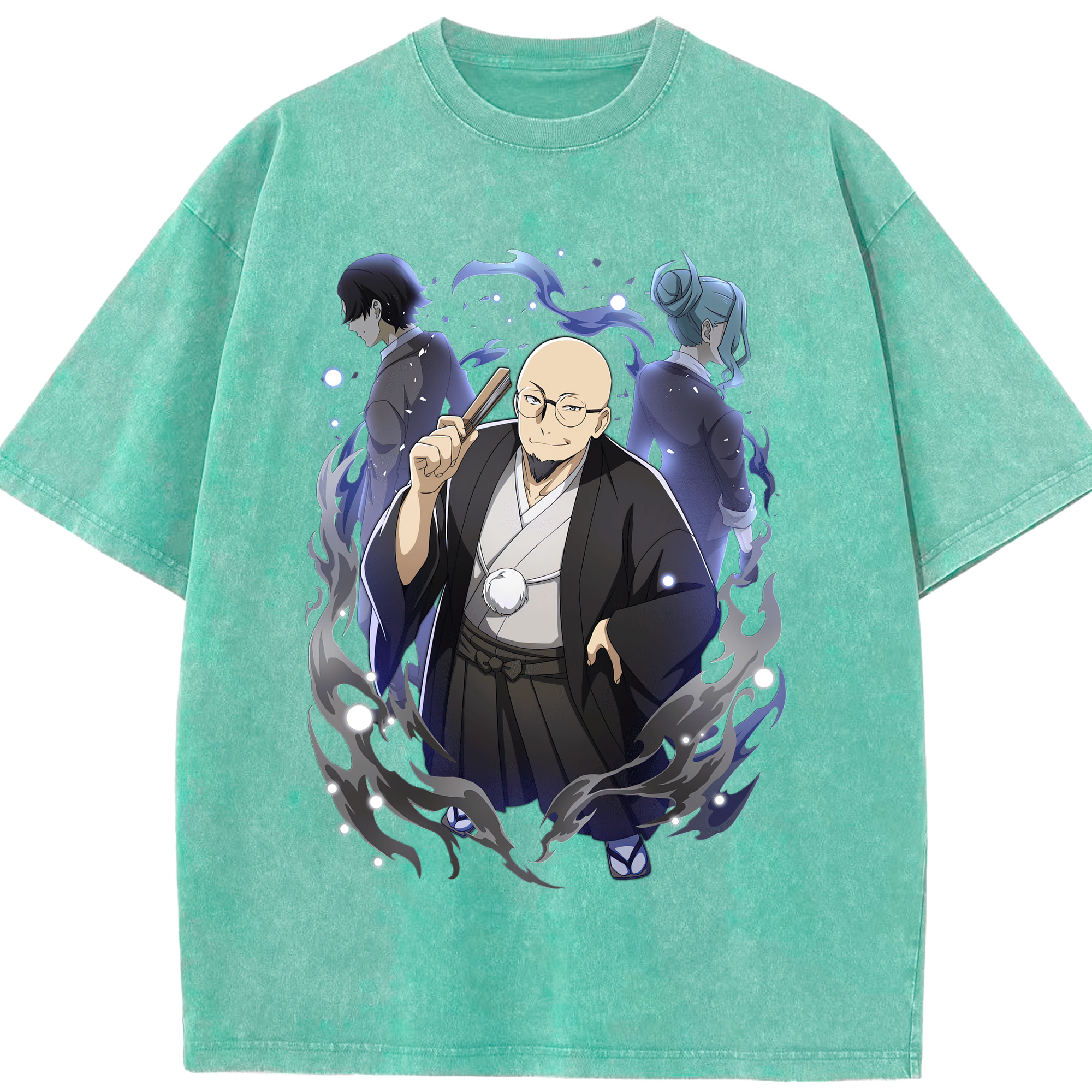 （画像用） 文豪ストレイドッグス Bungo Stray Dogs 綿100% ヴィンテージ風 半袖Tシャツ（フロントプリント）
